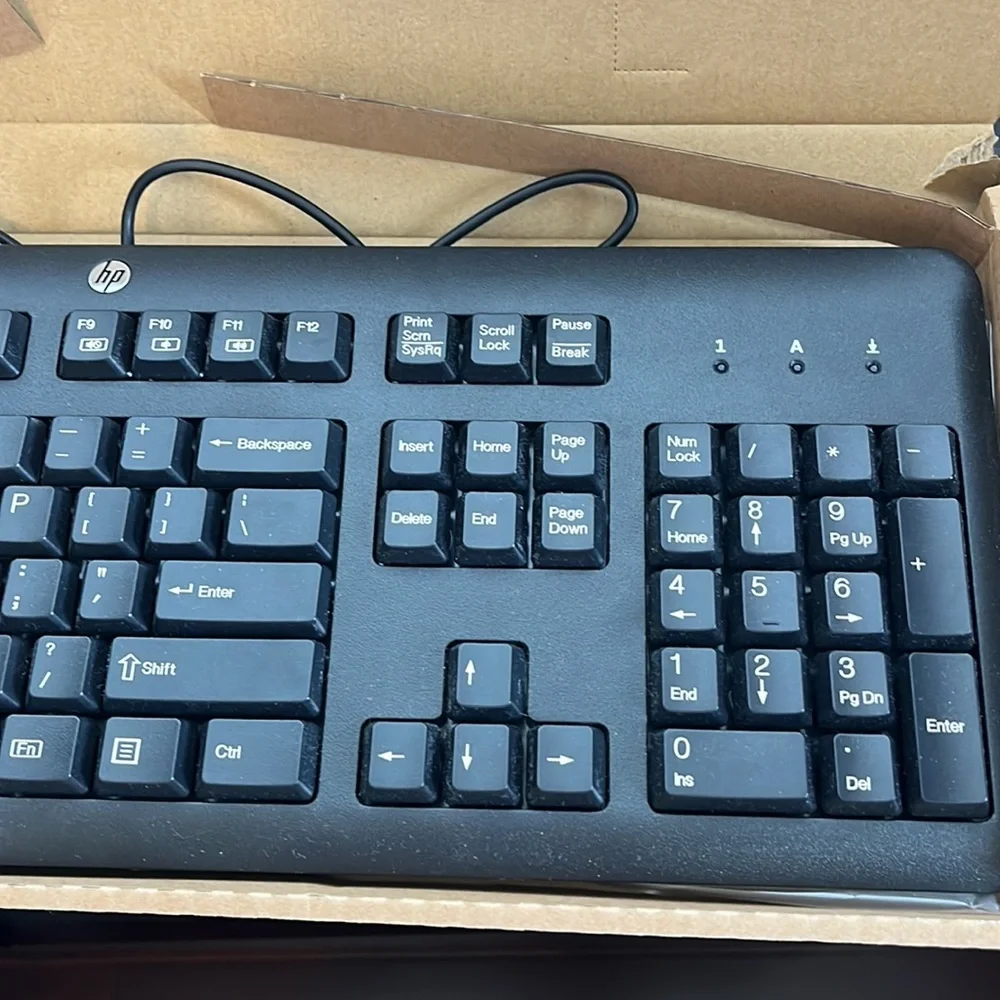 Black HP Keyboard